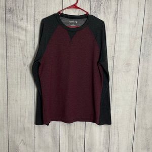 Orvis Classic Collection Super Soft Raglan Long Sleeve Pullover Crew Neck Shirt